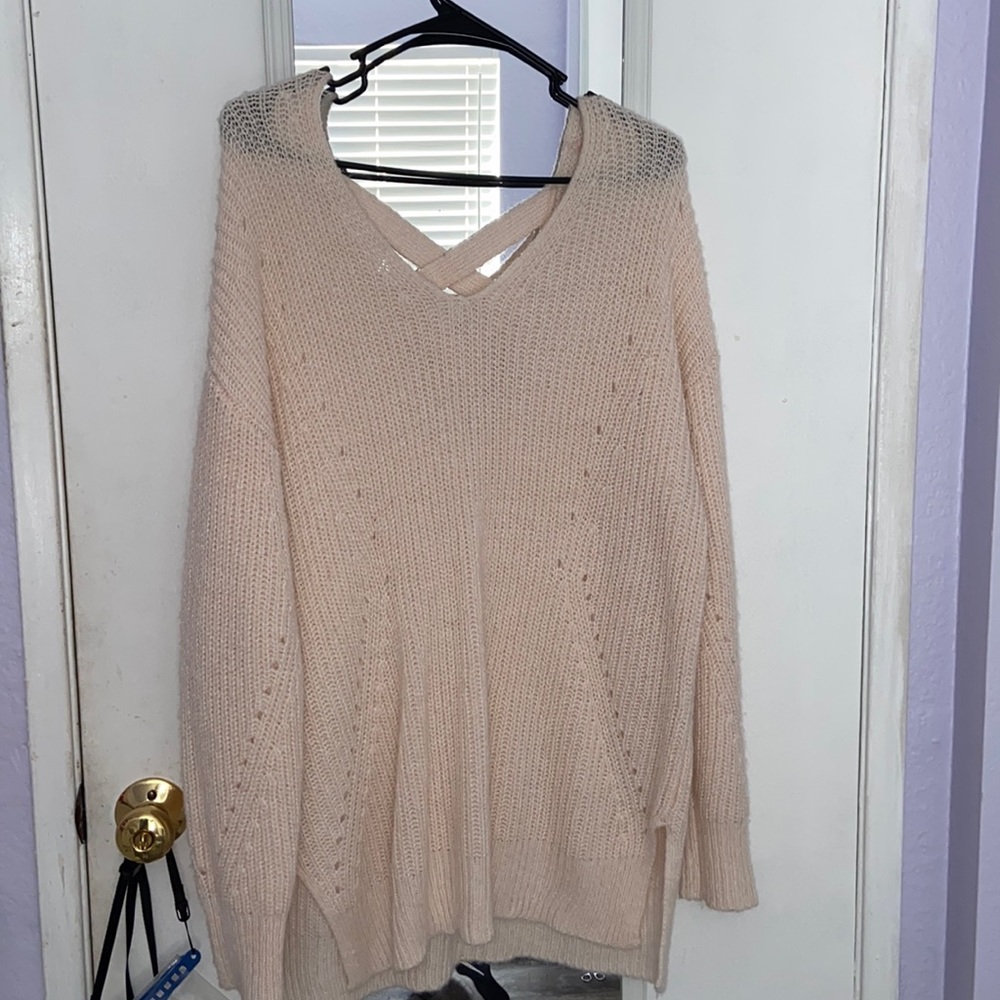 Pink Knit Sweater